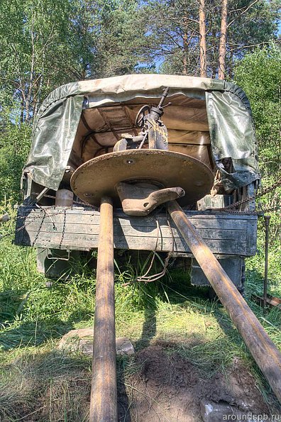 Зацепился головой